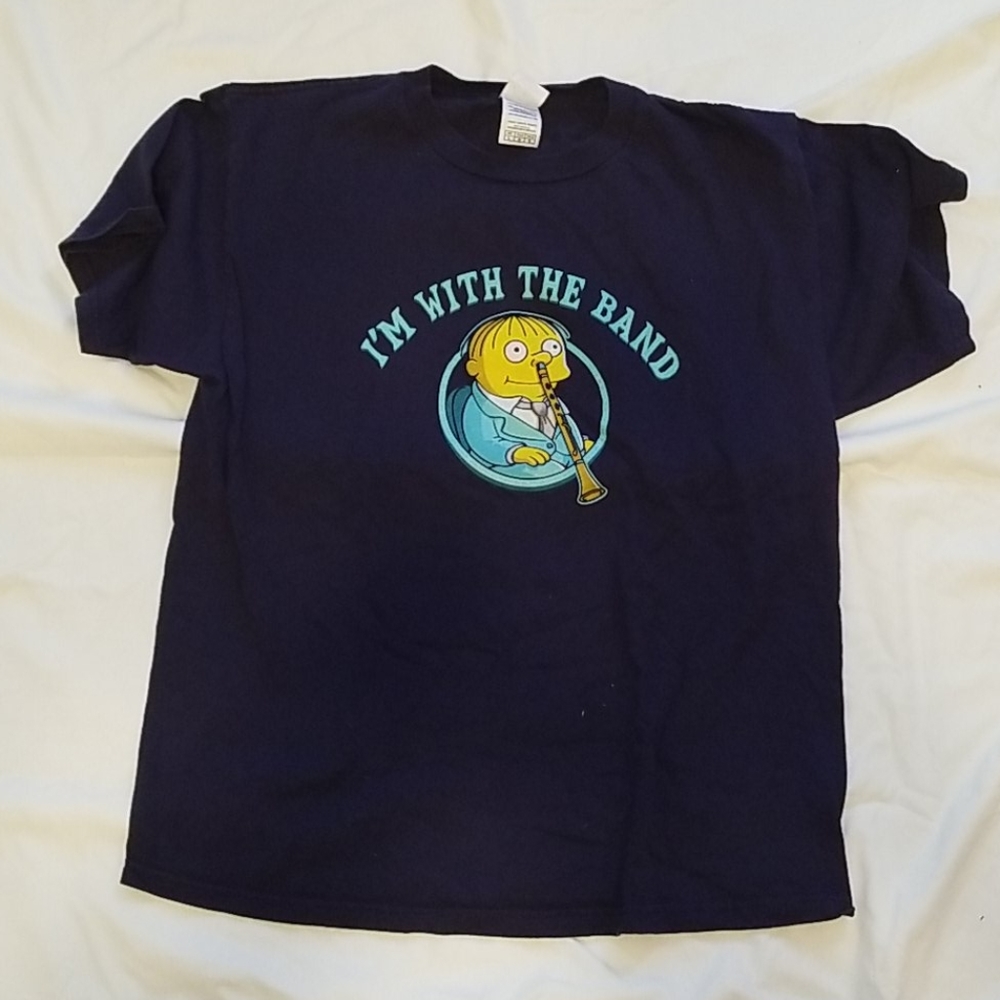 Navy The Simpsons Ralph Wiggum t-shirt